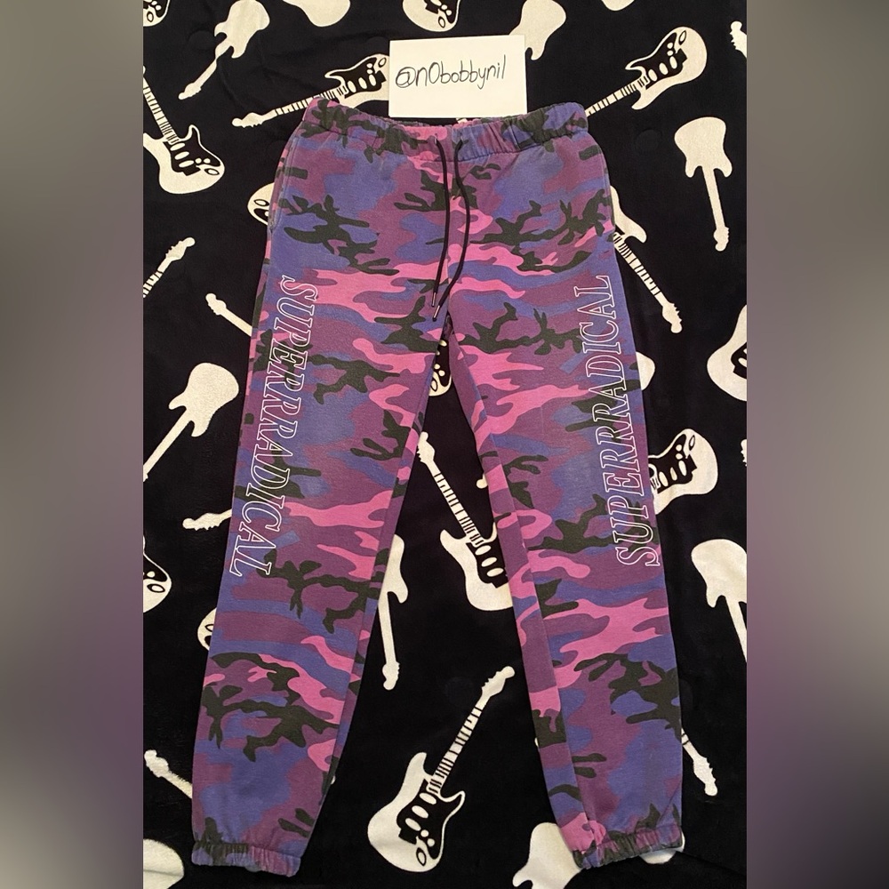 Superrradical Purple Camo Pants